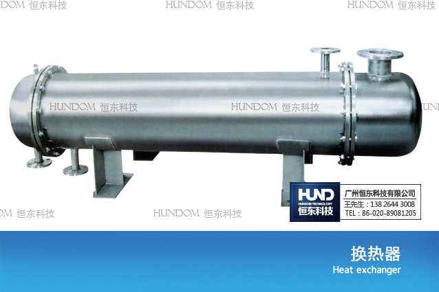 Tubular oil-water heat exchanger