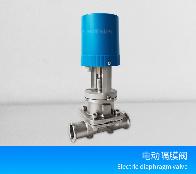 Stainless steel electric diaphragm valve